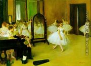 Dance Class 1871 - Edgar Degas
