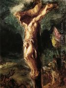 Christ on the Cross (sketch) 1845 - Eugene Delacroix