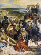 The Massacre at Chios (1) (detail 2) 1824 - Eugene Delacroix