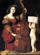 St Cecilia 1617-18 - Domenichino (Domenico Zampieri)