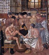 Care of the Sick (detail 2) 1441-42 - Domenico Di Bartolo