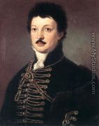 Portrait of Poet Daniel Berzsenyi 1817 - Janos Donat