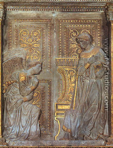 The Annunciation  1420s - Donatello