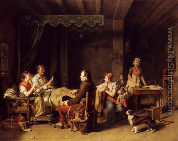 The Messenger of The Good News, 1806 - Martin Drolling