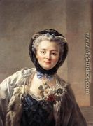 Madame Drouais, Wife of the Artist c. 1758 - Francois-Hubert Drouais