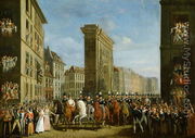 Passage of Allied Sovereigns in Front of the Porte Saint-Denis - Jean Zippel