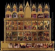 Conjectural reconstrruction of the Maesta (back) - Duccio Di Buoninsegna