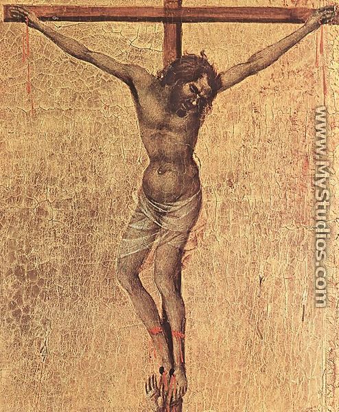 Crucifix (detail 1) 1308-11 - Duccio Di Buoninsegna