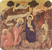 Flight into Egypt 1308-11 - Duccio Di Buoninsegna