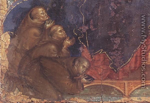 Madonna of the Franciscans (detail) c. 1300 - Duccio Di Buoninsegna