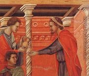 Pilate Washing his Hands (detail) 1308-11 - Duccio Di Buoninsegna