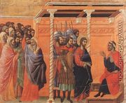 Pilate's First Interrogation of Christ 1308-11 - Duccio Di Buoninsegna