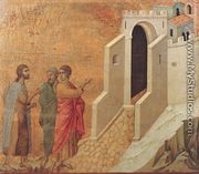 Road to Emmaus 1308-11 - Duccio Di Buoninsegna