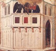 Temptation on the Temple 1308-11 - Duccio Di Buoninsegna