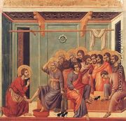 Washing of the Feet 1308-11 - Duccio Di Buoninsegna