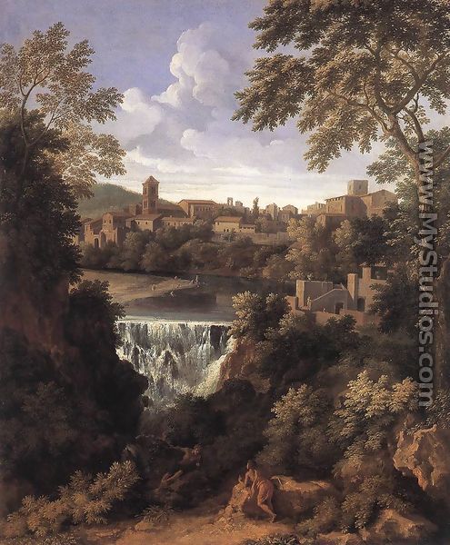 The Falls of Tivoli c. 1661 - Gaspard Dughet