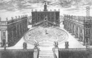 Design for the Capitoline Hill 1568 - Etienne Duperac