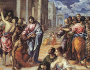 The Miracle of Christ Healing the Blind 1575 - El Greco (Domenikos Theotokopoulos)