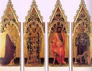 Four Saints of the Quaratesi Polyptych 1425 - Gentile Da Fabriano