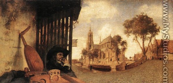 View of the City of Delft 1652 - Carel Fabritius