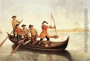 Duck Hunters on the Lagoon c. 1760 - Pietro Falca (see Longhi)
