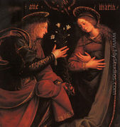 The Annunciation 1512-13 - Gaudenzio Ferrari