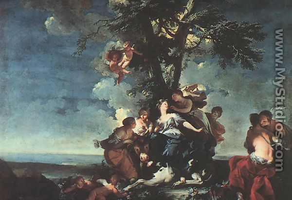 The Rape of Europa 1720-40 - Giovanni Domenico Ferretti