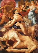 Moses defending the Daughters of Jethro 1523 - Rosso Fiorentino (Giovan Battista di Jacopo)