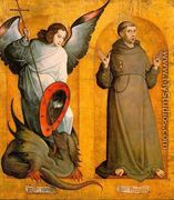 Saints Michael and Francis 1505-09 - Juan De Flandes