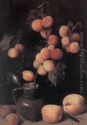 Peaches c. 1630 - Georg Flegel