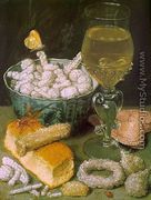 Still Life with Bread and Confectionery - Georg Flegel