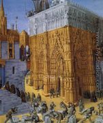 The Building of a Cathedral c. 1465 - Jean Fouquet