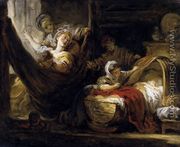 The Cradle 1761-65 - Jean-Honore Fragonard