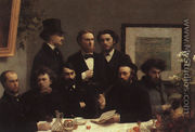 The Corner of the Table 1872 - Ignace Henri Jean Fantin-Latour