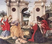 Nativity 1490-95 - Francesco Di Giorgio Martini