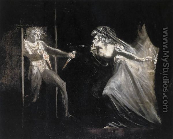 Lady Macbeth with the Daggers 1812 - Johann Henry Fuseli