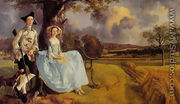 Mr and Mrs Andrews 1748-49 - Thomas Gainsborough