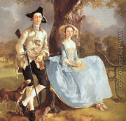 Mr and Mrs Andrews (detail) 1750 - Thomas Gainsborough