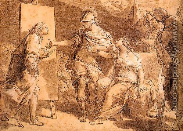 Alexander Presenting Campaspe to Apelles 1797 - Gaetano Gandolfi