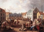 The Pandreitje in Bruges 1778 - Jan Antoon Garemijn