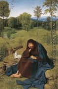 John the Baptist in the Wilderness 1490-95 - Tot Sint Jans Geertgen
