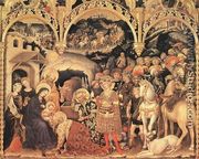Adoration of the Magi (2) 1423 - Gentile Da Fabriano