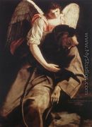 St Francis and the Angel 1612-13 - Orazio Gentileschi