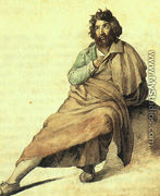 An Italian Mountain Peasant 1816-17 - Theodore Gericault