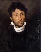 Portrait of a Kleptomaniac c. 1820 - Theodore Gericault