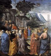 Calling of the Apostles (detail 1) 1481 - Domenico Ghirlandaio