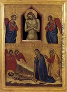 The Dead Christ and the Adoration of the Infant Jesus after 1373 - Francescuccio Ghissi