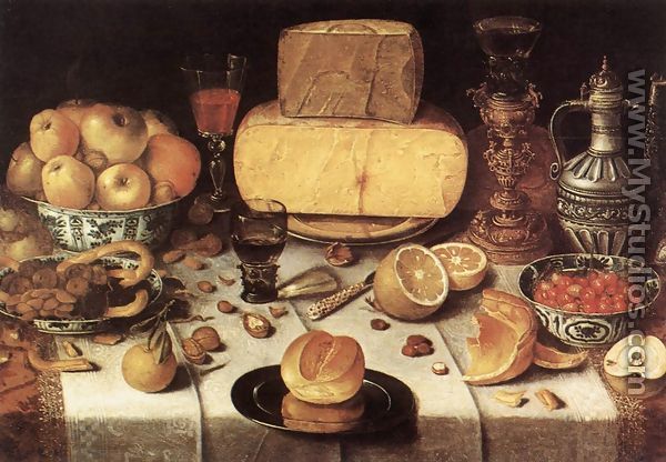 Laid Table 1611 - Nicolaes Gillis