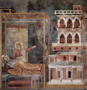 Legend of St Francis- 3. Dream of the Palace 1297-99 - Giotto Di Bondone