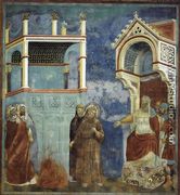 Legend of St Francis- 11. St Francis before the Sultan (Trial by Fire) 1297-1300 - Giotto Di Bondone